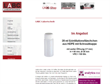 Tablet Screenshot of labc.de